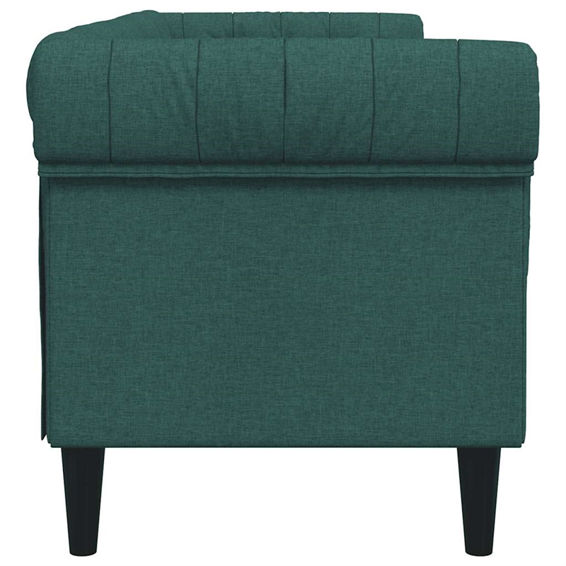 Vidaxl Chesterfield Sofa in Dark Green