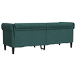 Vidaxl Chesterfield Sofa in Dark Green