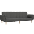 Vidaxl Sofa Bed in Dark Grey Fabric