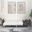 Vidaxl Sofa Bed in Dark Grey Fabric