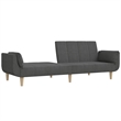 Vidaxl Sofa Bed in Dark Grey Fabric