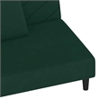 Vidaxl Sofa Bed in Dark Green Velvet