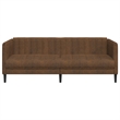 Vidaxl Large Durable Sofa in Brown Faux Suede