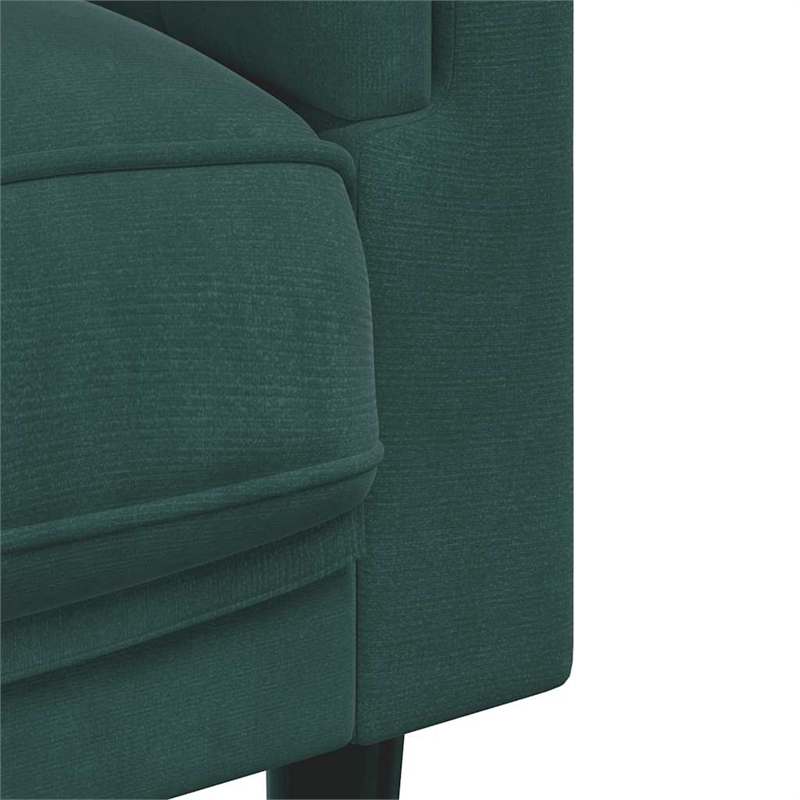 Vidaxl Single Sofa Chair in Dark Green Velvet