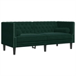 Vidaxl Chesterfield Sofa in Dark Green