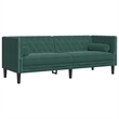 Vidaxl Chesterfield Sofa in Dark Green