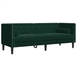 Vidaxl Chesterfield Sofa in Dark Green