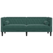 Vidaxl Chesterfield Sofa in Dark Green