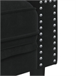 Vidaxl 3-Seater Chesterfield Sofa in Black Velvet