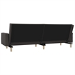 Vidaxl Sofa Bed in Dark Grey Fabric Polyester