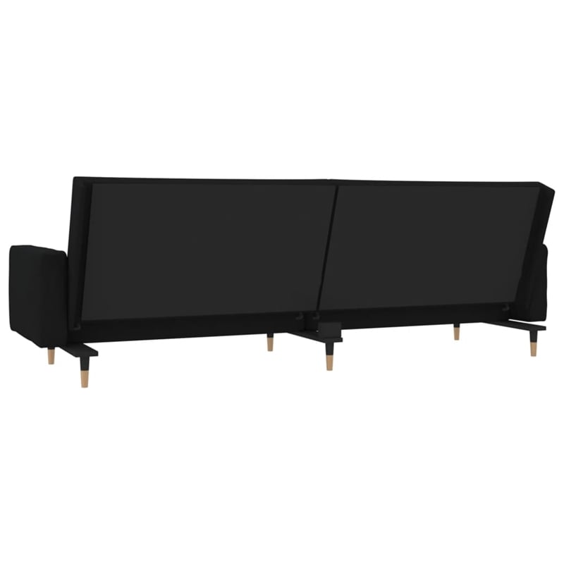 Vidaxl Sofa Bed in Black Velvet