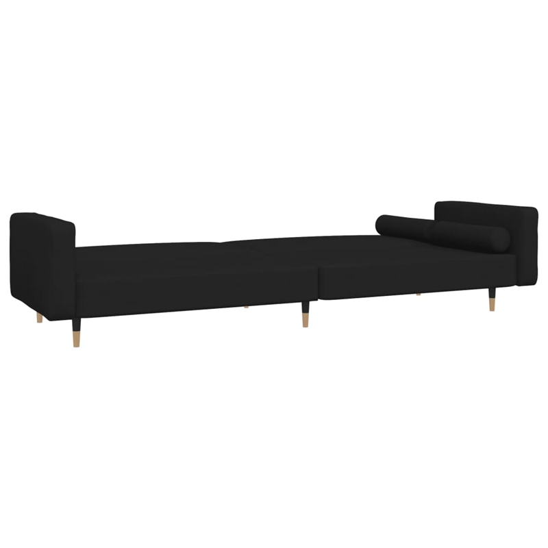 Vidaxl Sofa Bed in Black Velvet