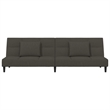 Vidaxl Sleeper Sofa Bed in Dark Gray Velvet