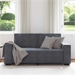 Vidaxl 2-Seater Sofa in Dark Gray Velvet