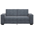 Vidaxl 2-Seater Sofa in Dark Gray Velvet
