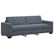 Vidaxl 3-Seater Sofa in Dark Gray Velvet