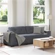 Vidaxl 3-Seater Sofa in Dark Gray Velvet