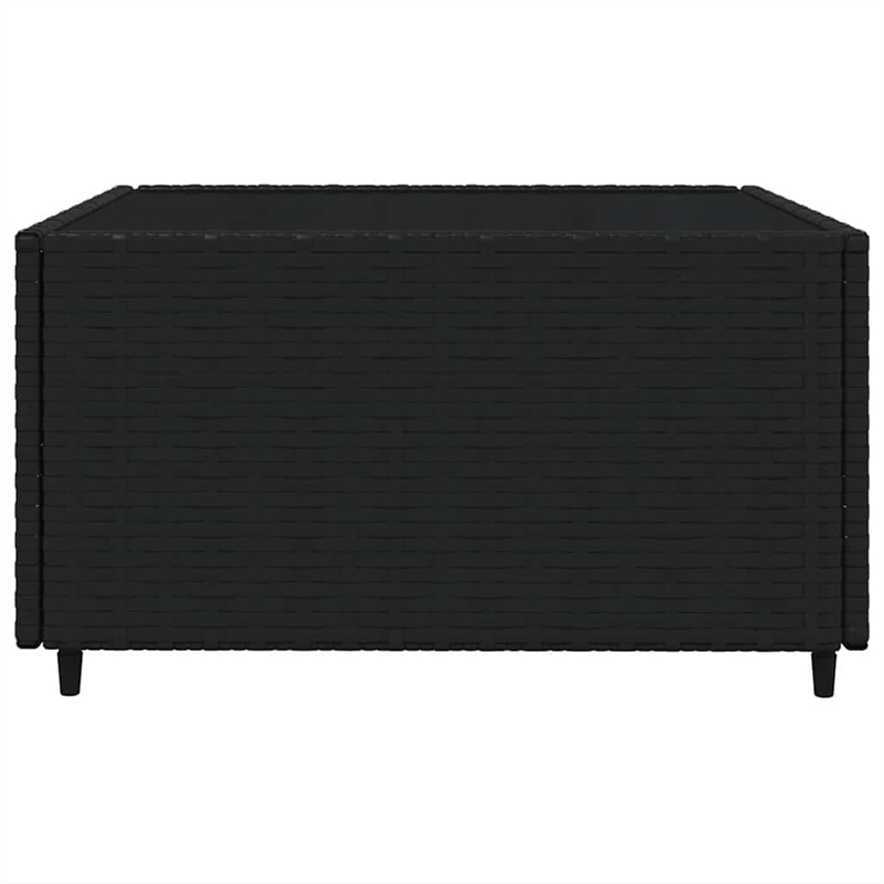 vidaXL Patio Lounge Set Black And in White