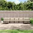 vidaXL Garden Lounge Set in Anthracite & Beige