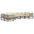 vidaXL Garden Lounge Set in Anthracite & Beige