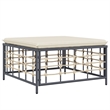 vidaXL Garden Lounge Set Set of 10 in Anthracite Poly Rattan Large