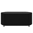 vidaXL Patio Lounge Set in Black & White