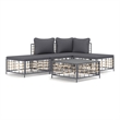 vidaXL Garden Lounge Set in Anthracite & Dark Grey