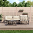 vidaXL Garden Lounge Set in Anthracite & Beige
