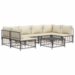 vidaXL Garden Lounge Set in Anthracite/Gray