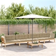 vidaXL Acacia Wood Large Seats Many Pallet Sofa Set in Brown Solid