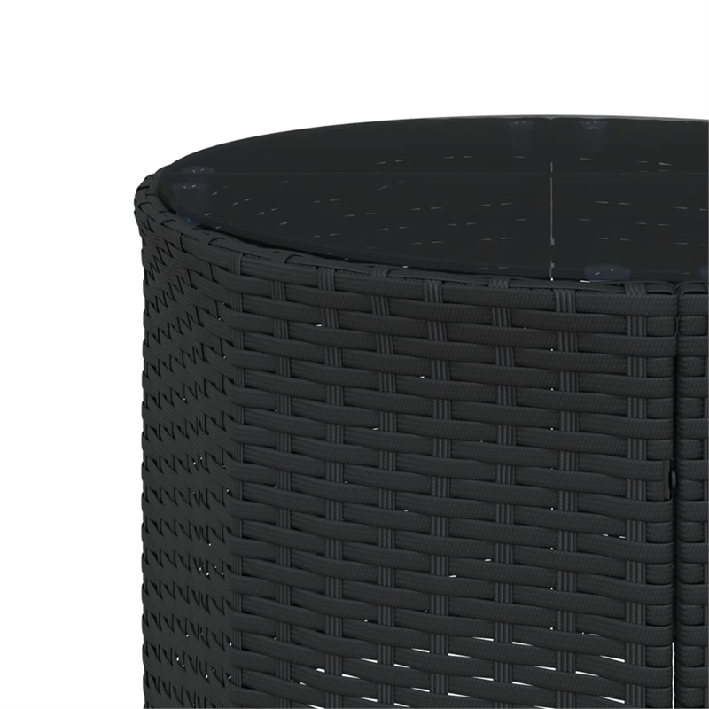 vidaXL Garden Sofa in Black