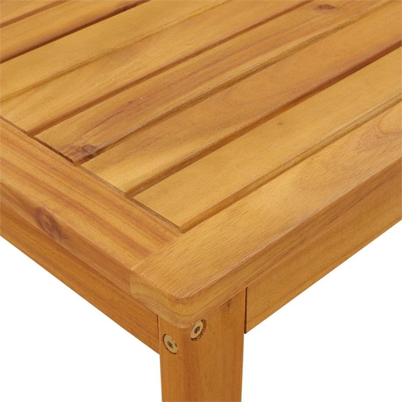 vidaXL Solid Acacia Wood Large Modular Pallet Sofa Set in Natural Acacia