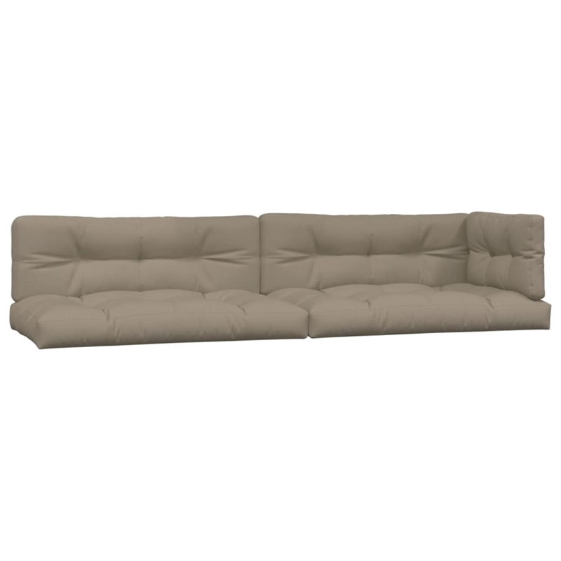 vidaXL Patio Pallet Sofa Set in Natural Wood
