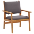 vidaXL 4 Piece Garden Sofa Set in Brown