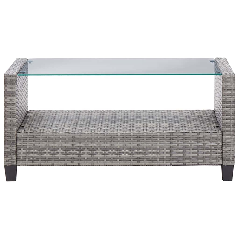 vidaXL 6 Pcs Garden Sofa Set in Dark Grey