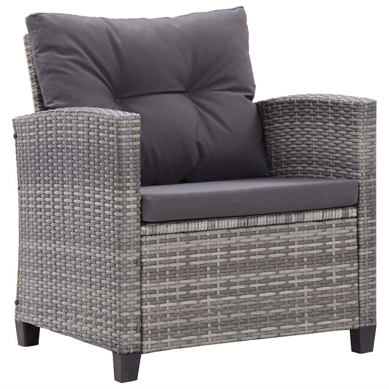 vidaXL 6 Pcs Garden Sofa Set in Dark Grey