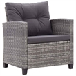 vidaXL 6 Pcs Garden Sofa Set in Dark Grey