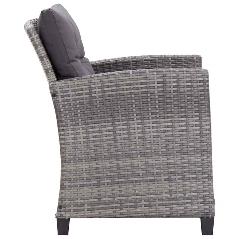 vidaXL 6 Pcs Garden Sofa Set in Dark Grey