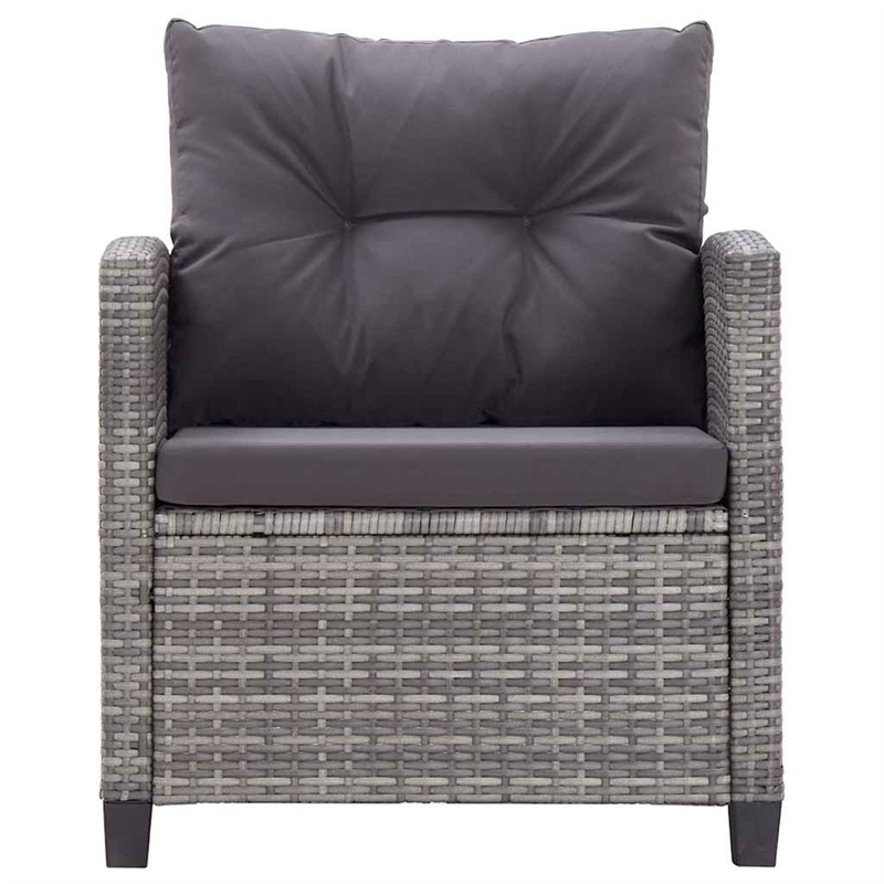 vidaXL 6 Pcs Garden Sofa Set in Dark Grey