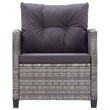 vidaXL 6 Pcs Garden Sofa Set in Dark Grey