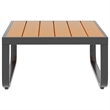 vidaXL Patio Sofa in Dark Grey And Brown