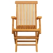 vidaXL Solid Teak Wood Medium Outdoor Dining Set in Natural Teak