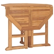 vidaXL Solid Teak Wood Medium Outdoor Dining Set in Teak Wood