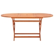 vidaXL Dining Set in Gray Solid Eucalyptus Wood and Textilene Large