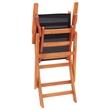 vidaXL 9 Piece Patio Dining Set Solid Eucalyptus Wood and Textilene