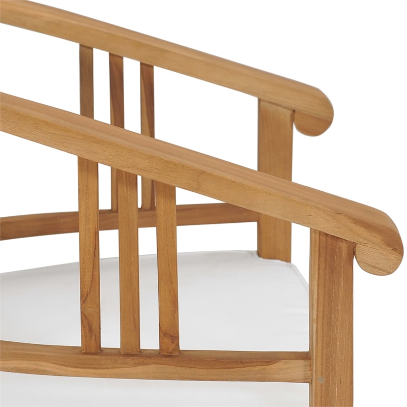 vidaXL Garden Dining Set Teak Wood Solid Teak Wood Medium Durable