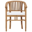 vidaXL Garden Dining Set Teak Wood Solid Teak Wood Medium Durable