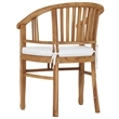 vidaXL Garden Dining Set Teak Wood Solid Teak Wood Medium Durable