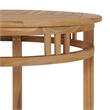 vidaXL Garden Dining Set Natural Teak Solid Teak Wood Medium Durable
