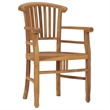 vidaXL Garden Dining Set Natural Teak Solid Teak Wood Medium Durable